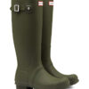 Botas de lluvia altas Hunter original verdes