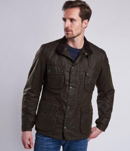Chaqueta Barbour hombre Weir Wax
