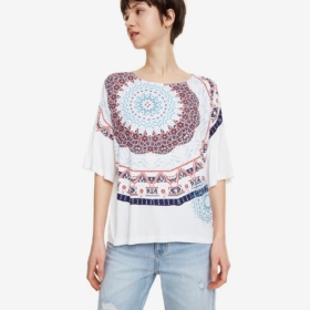 Camiseta manga volante Desigual Liverpool