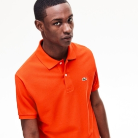 Polo Lacoste naranja