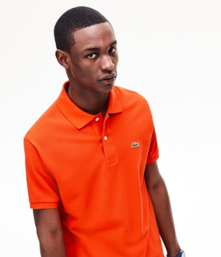 Polo Lacoste naranja