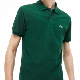 Polo Lacoste verde botella