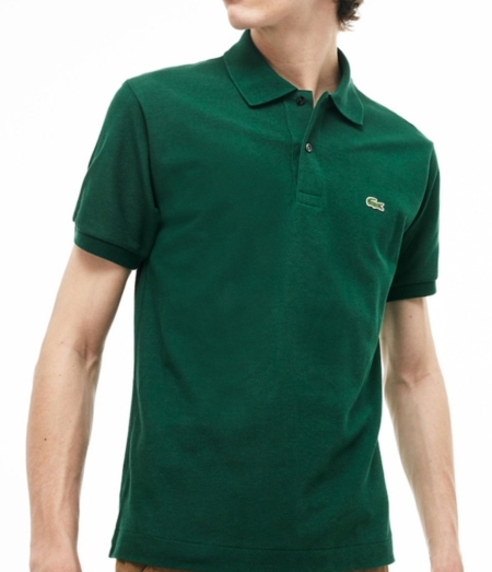 Polo Lacoste verde botella