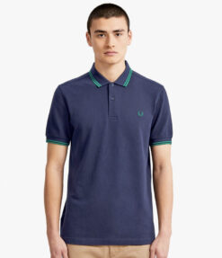 Polo Fred Perry azul carbono M3600