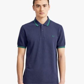 Polo Fred Perry azul carbono M3600