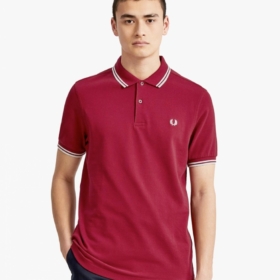 Polo Fred Perry granate M3600
