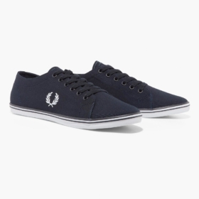 Zapatillas Fred Perry azul marino de Sarga Kingston