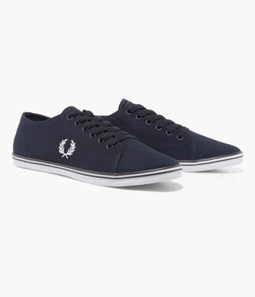 Zapatillas Fred Perry azul marino de Sarga Kingston