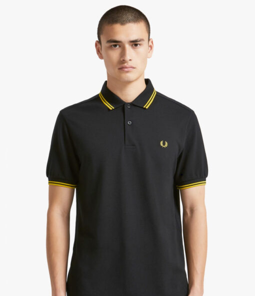 Polo Fred Perry negro M3600