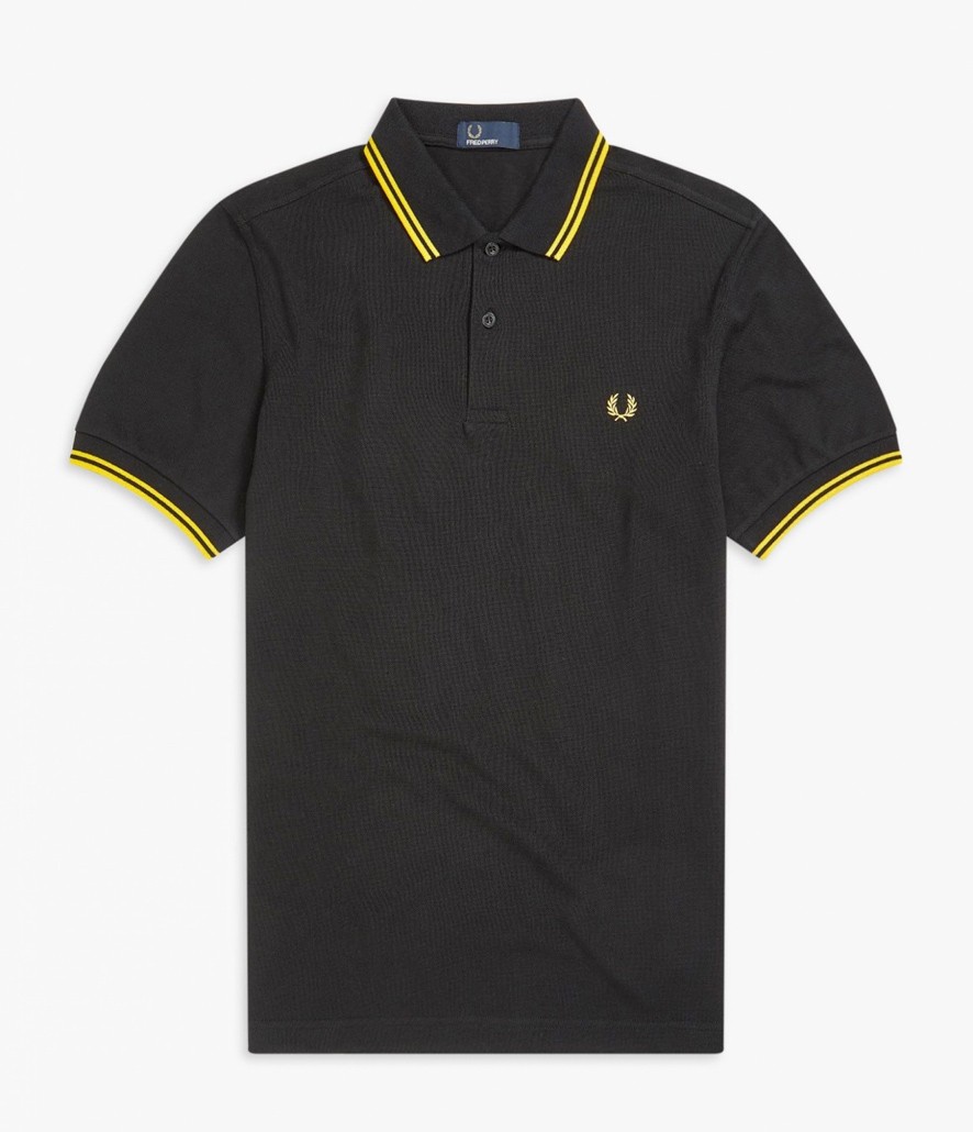 Polo Fred Perry negro M3600