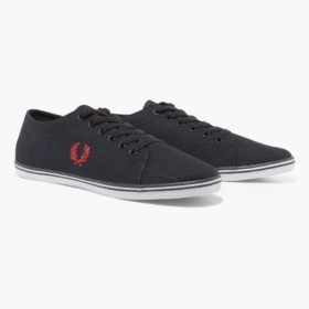 Zapatillas Fred Perry negro de Sarga Kingston