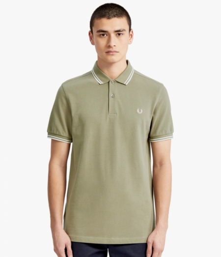 Polo Fred Perry verde M3600