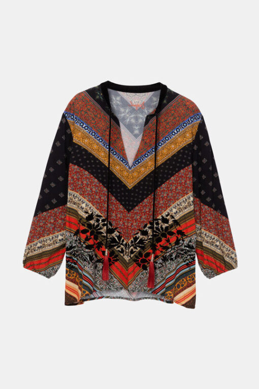 Blusa boho Desigual - Imagen 4