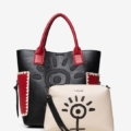 Bolso de mano 2 en 1 con neceser