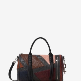 Bolso de mano Desigual cilíndrico