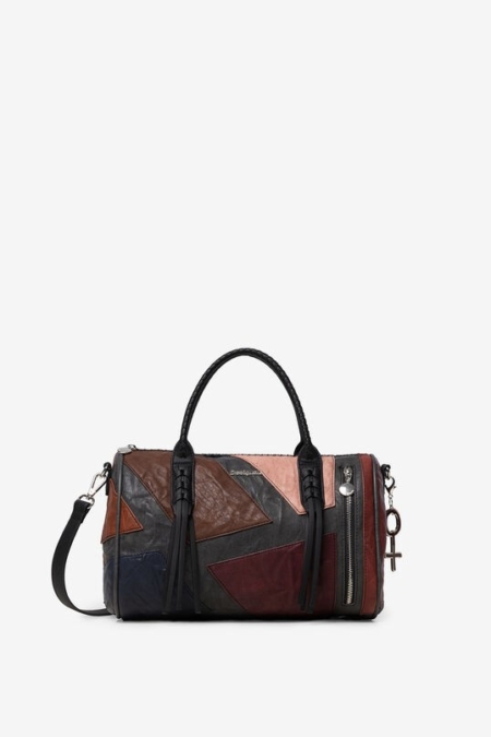 Bolso de mano Desigual cilíndrico