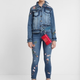 Chaqueta Tejana Bordados