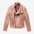 Chaqueta biker rosada Desigual