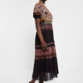 Falda evasé estilo boho