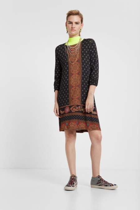 Vestido Boho Cerrado