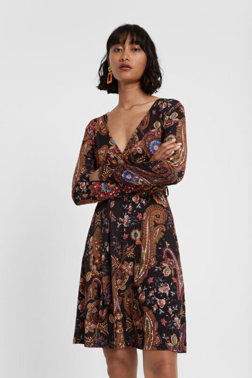 Vestido boho otoñal