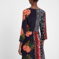 Vestido floral lazo Desigual