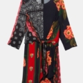 Vestido floral lazo Desigual