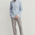Camisa Azul Hackett