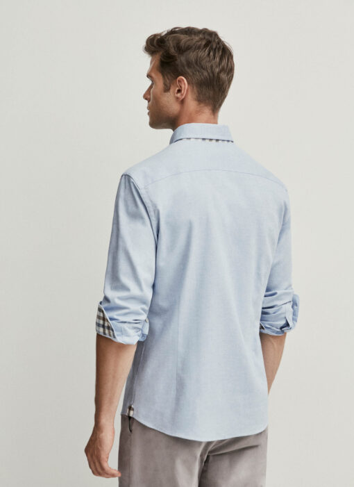 Camisa Azul Hackett