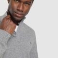 Jersey Lacoste con el cuello alto
