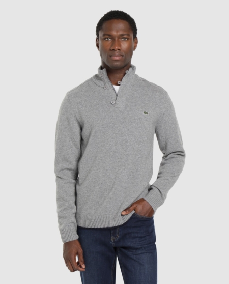 Jersey Lacoste con el cuello alto