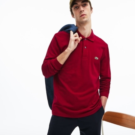 Polo Lacoste Manga Larga