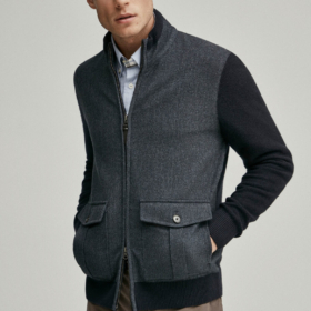Sueter Con Cremallera Hackett