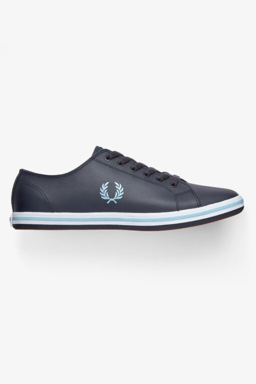 Zapatillas Fred Perry azul marino de Piel Kingston