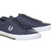 Zapatillas de cuero Fred Perry azules