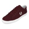 Zapatillas de lona Fred Perry granates