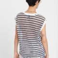 Camiseta marinera troquelada Desigual