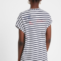 Camiseta marinera y floral Desigual