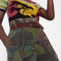Pantalones Desigual Estampado Floral