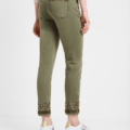 Pantalón vaquero bordado floral Desigual