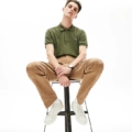 Polo Lacoste Classic Kaki