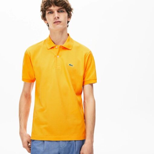 Polo Lacoste Naranja Claro