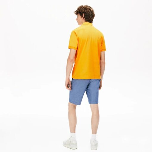 Polo Lacoste Naranja Claro