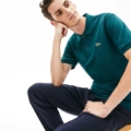 Polo Lacoste Verde Oscuro