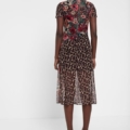 Vestido floral y animal Desigual