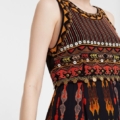 Vestido midi africano Desigual