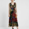 Vestido midi tropical Desigual