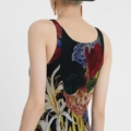 Vestido midi tropical Desigual