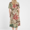 Vestido safari floral Desigual