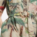 Vestido safari floral Desigual